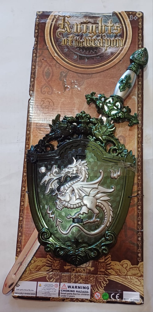 ESPADA Y ESCUDO KNIGHTS OF THE WEAPON