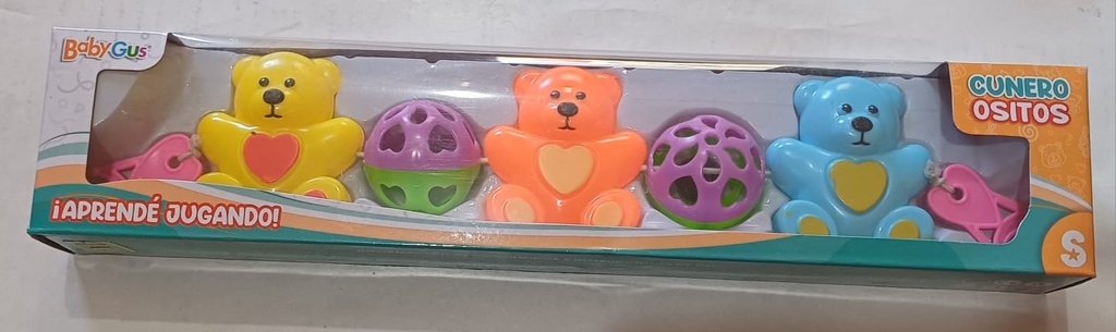 CUNERO OSITOS X3 EN CAJA