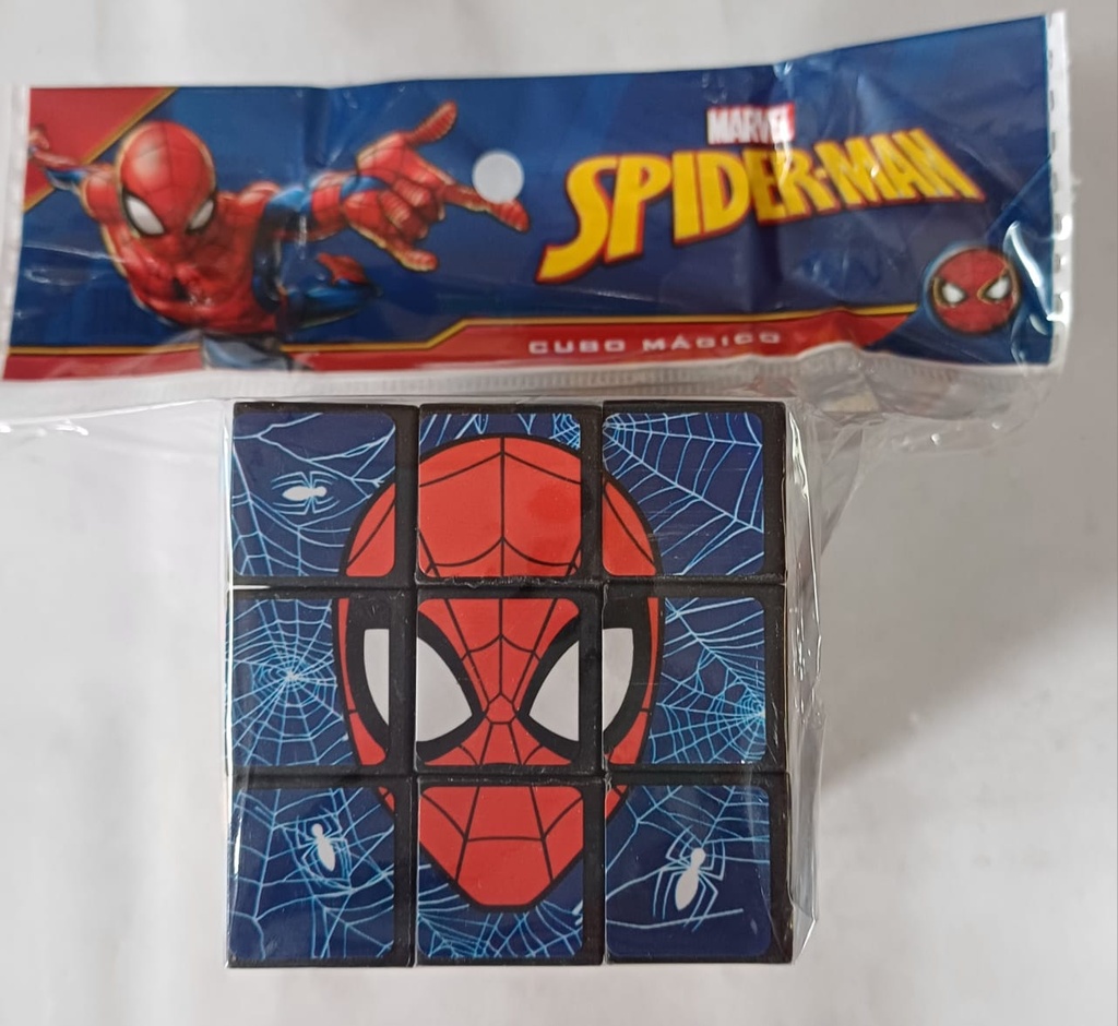 CUBO MAGICO  SPIDERMAN/AVENGERS EN BOLSA