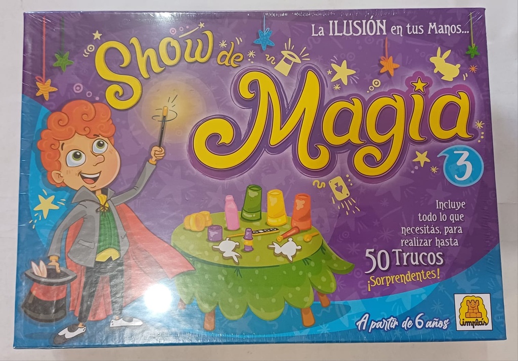 SHOW DE MAGIA 50 TRUCOS IMPLAS