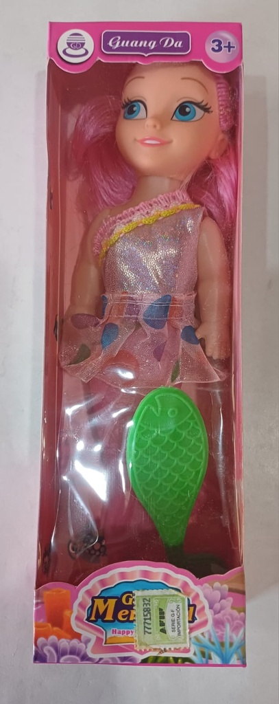 SIRENA EN CAJA 20 CM