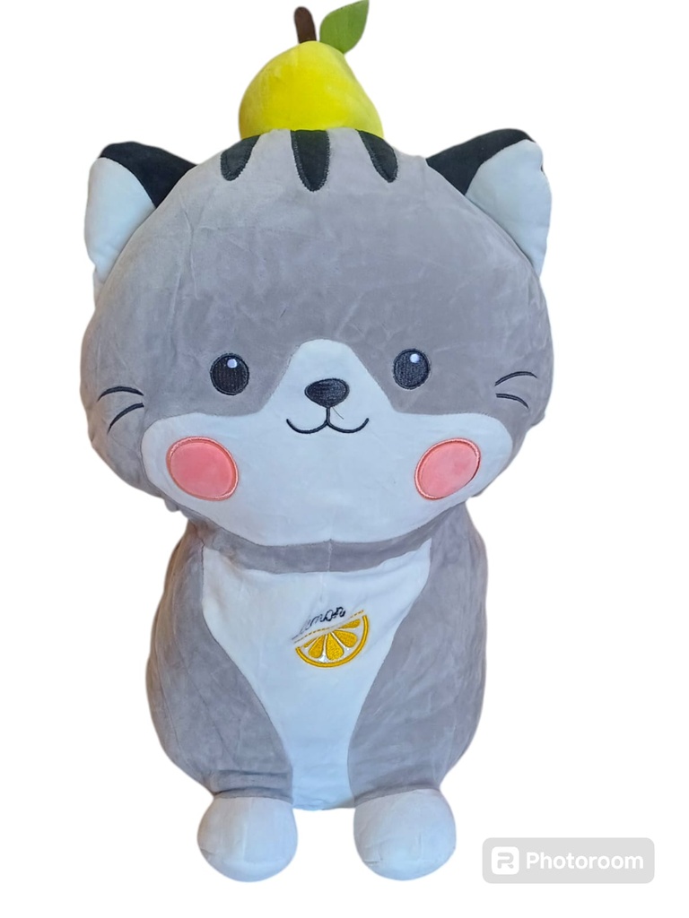 PELUCHE GATO SENTADO 45CM
