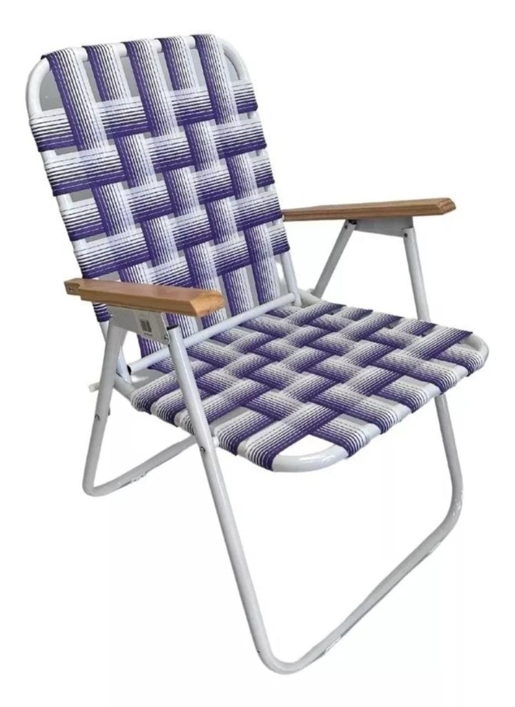 Reposera Fija Con Tiras