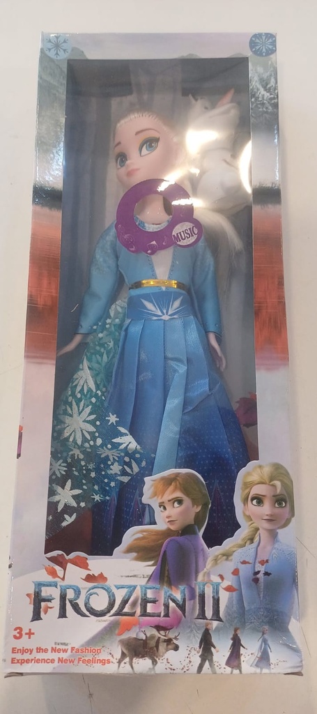 MUÑECA FROZEN X1 C/MUSICA
