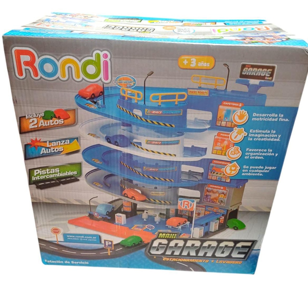 MAXI GARAGE LANZA AUTOS C/2 AUTOS RONDI