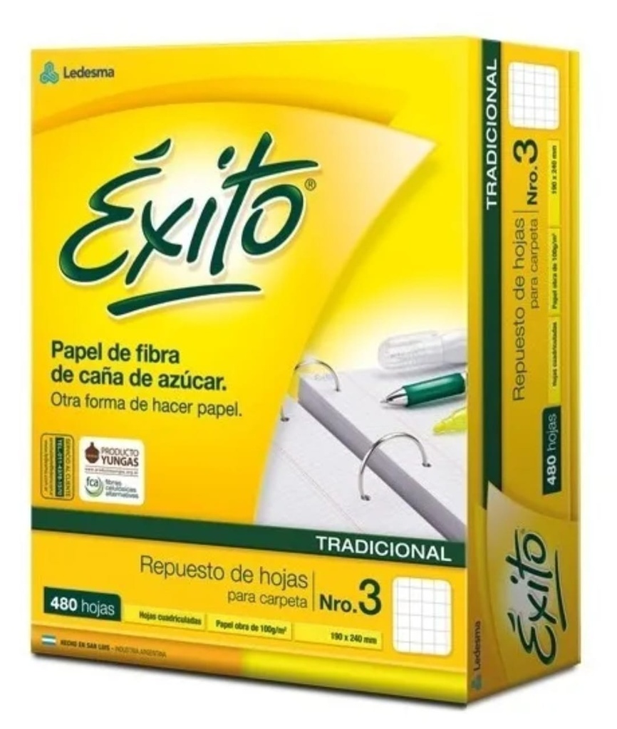 🔴Block Exito x96 (Rayada)