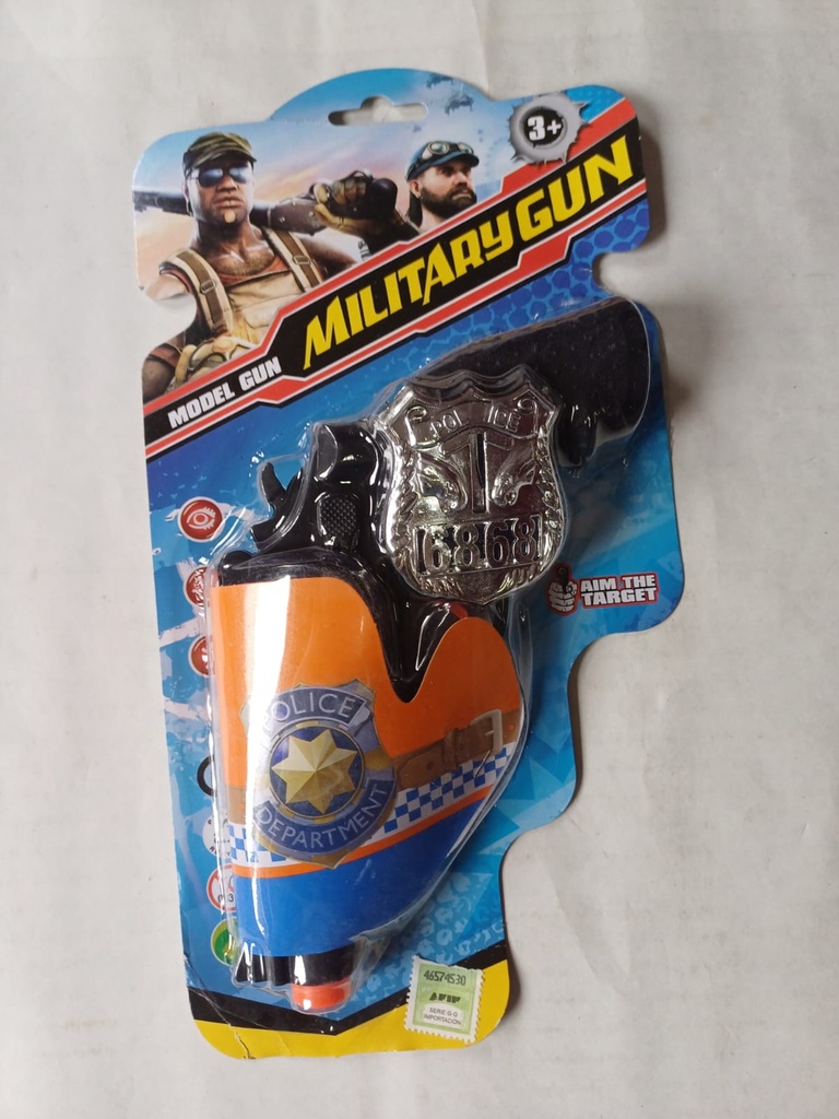 PISTOLA MILITARY C/FUNDA