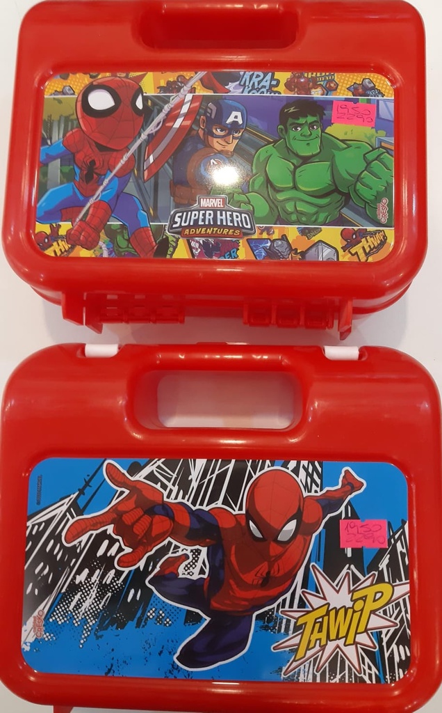 Lunchera Plastica Personaje