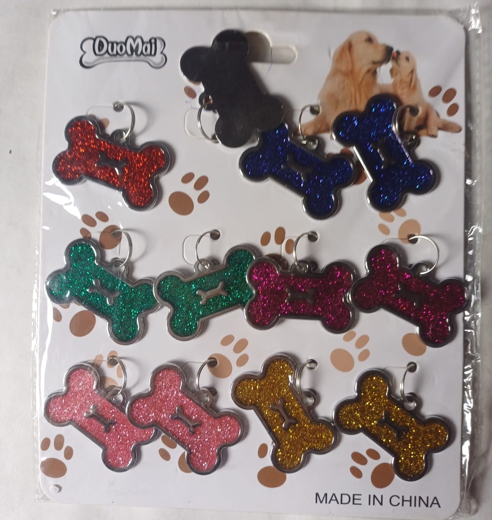 CHAPITA HUESO BRILLO