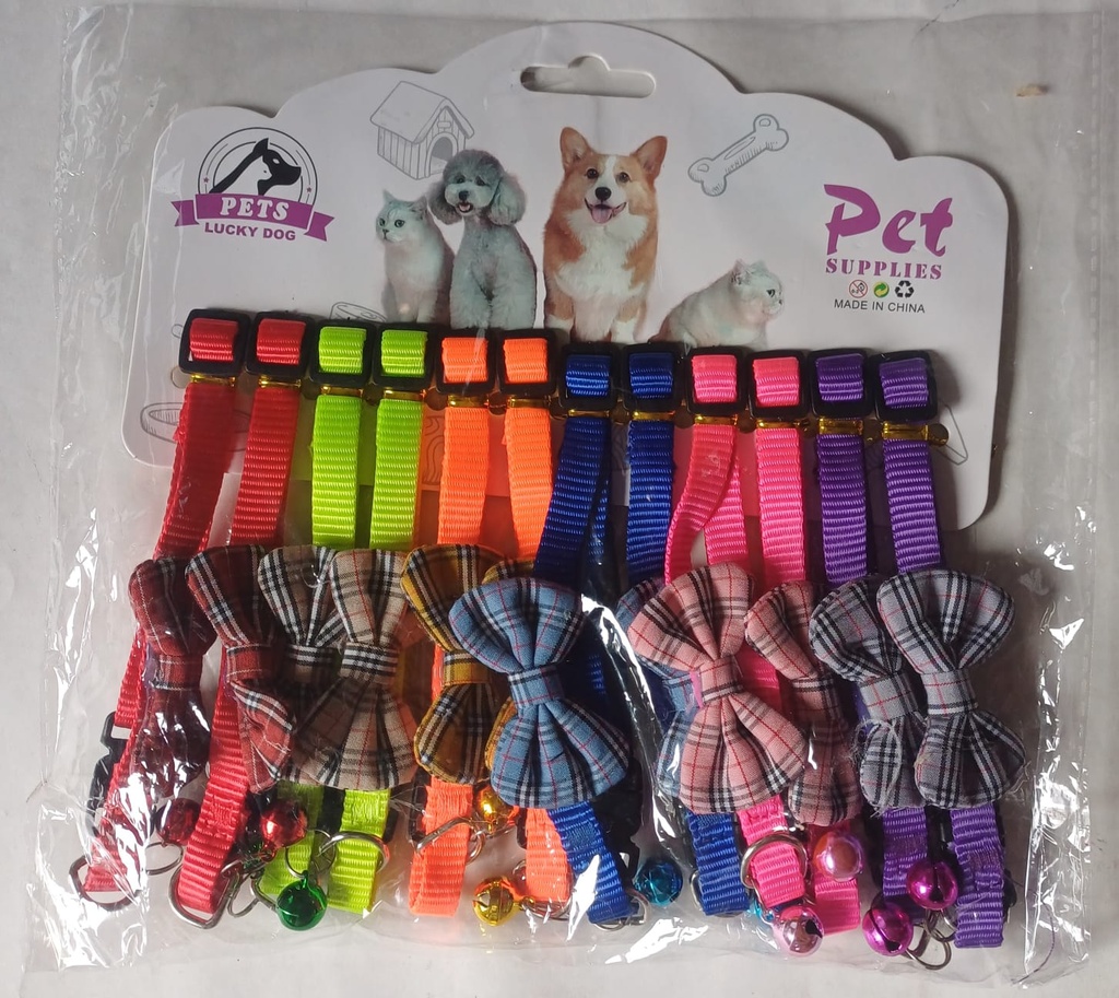 [ART3208] COLLAR C/MOÑO CUADRADO