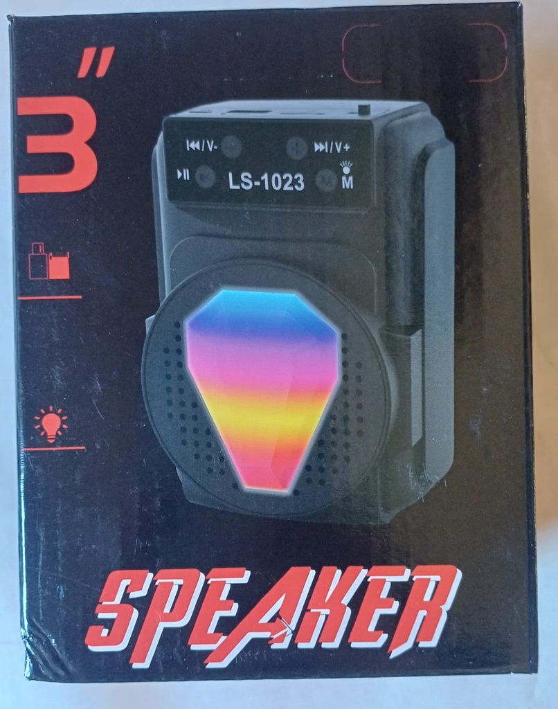 PARLANTE BLUETOOHT 3 PULGADAS LS1026