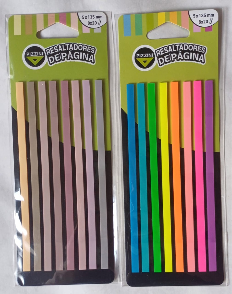 RESALTADORES DE PAGINA 135X5MM