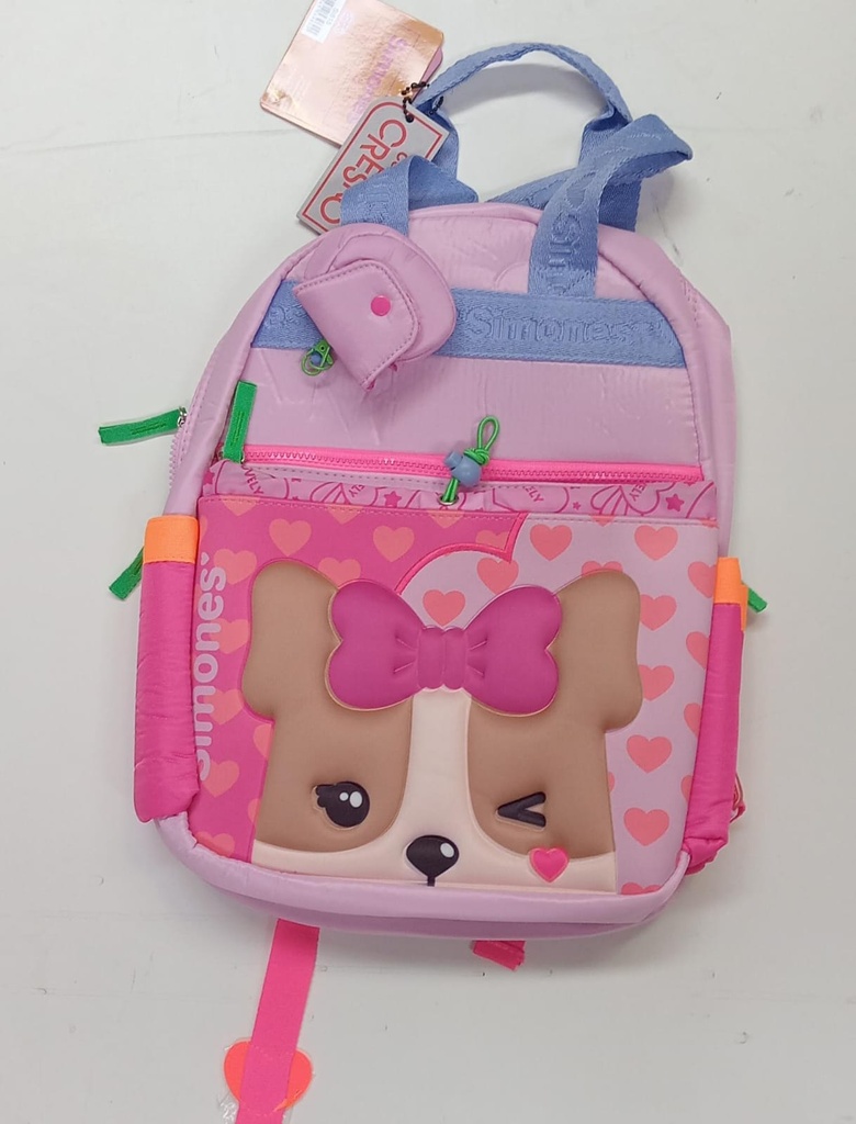 🔵Mochila Espalda Cresko Simones con Monedero 16"