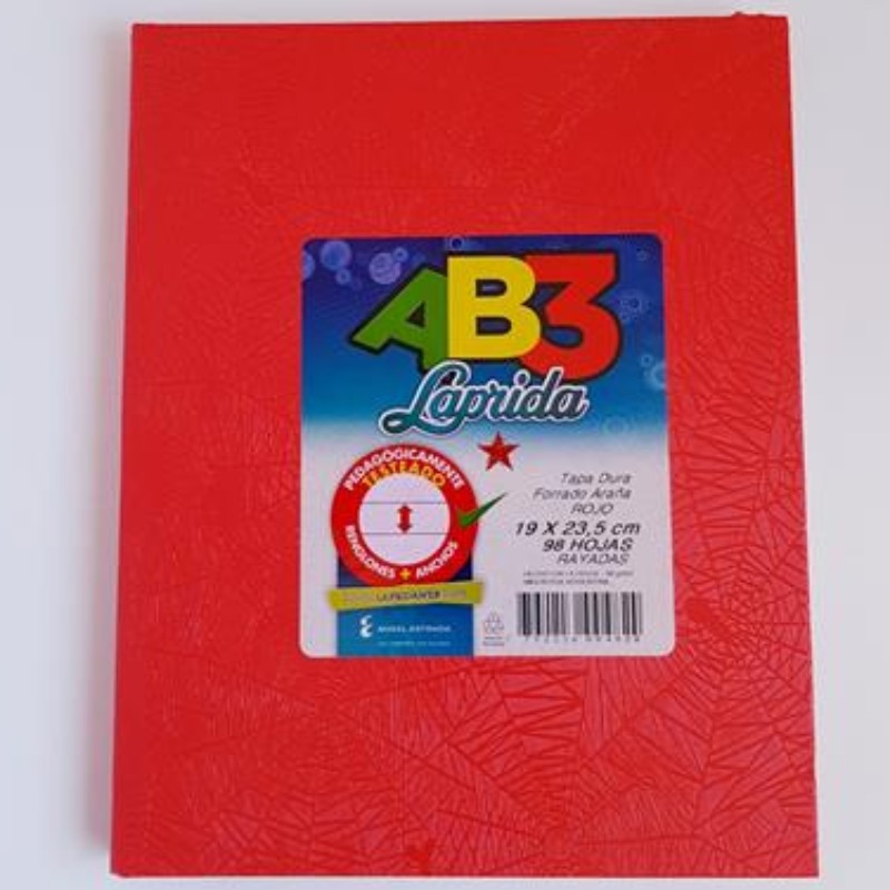 🔵Cuaderno n3 Laprida Tapa Dura x50