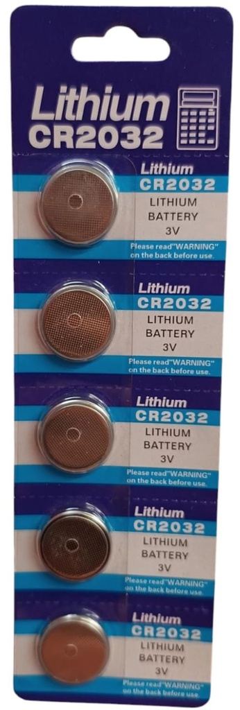 PILA CR2032 LITHIUM X UNIDAD