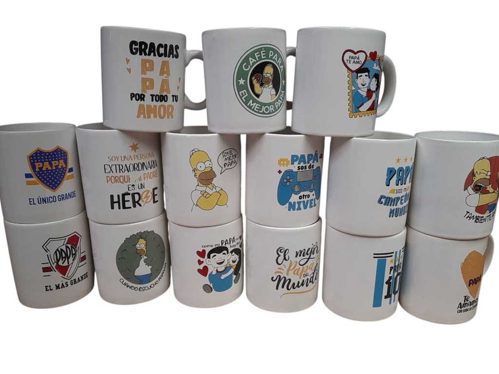 Tazas Dia del Padre Varios Modelos