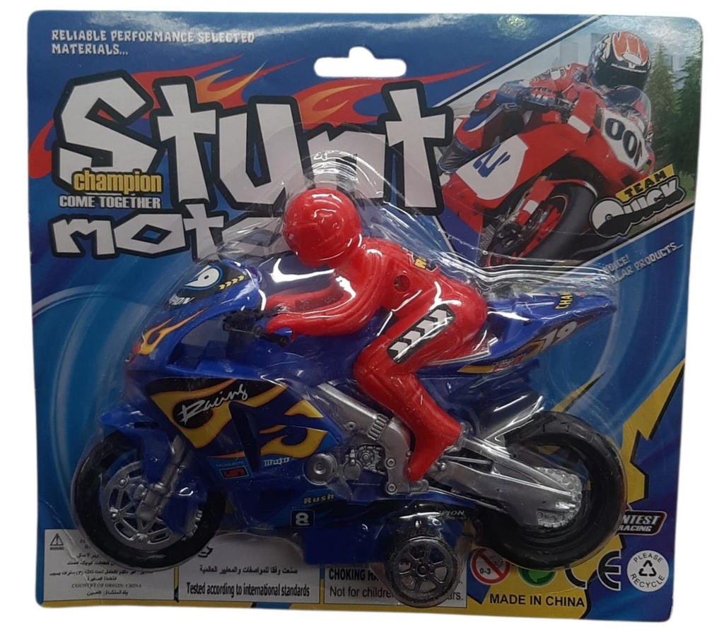 STUNT MOTO A FRICCION