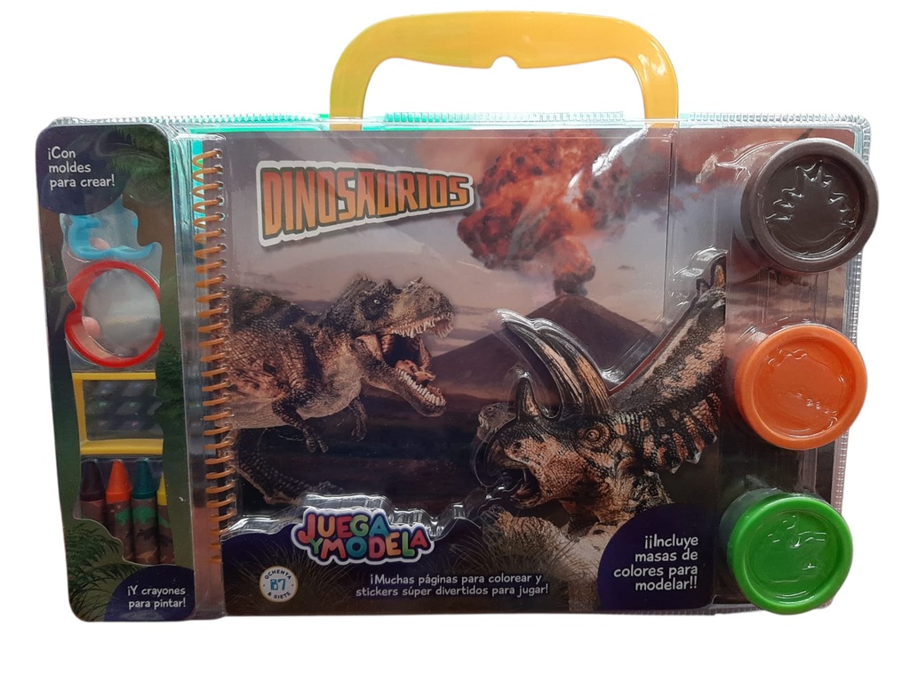 JUEGA Y MODELA DINOSAURIOS