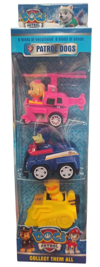 PAW PATROL X3 C/AUTO