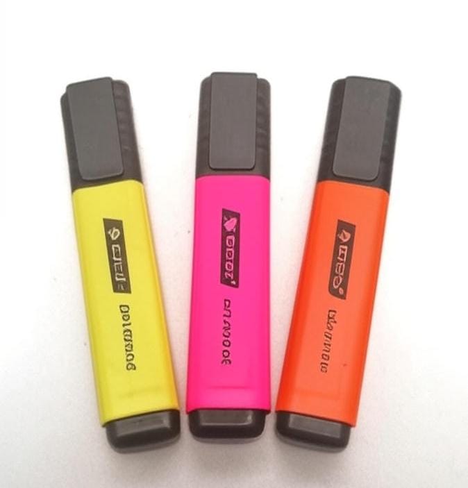 🔵RESALTADOR EZCO CHATO FLUO