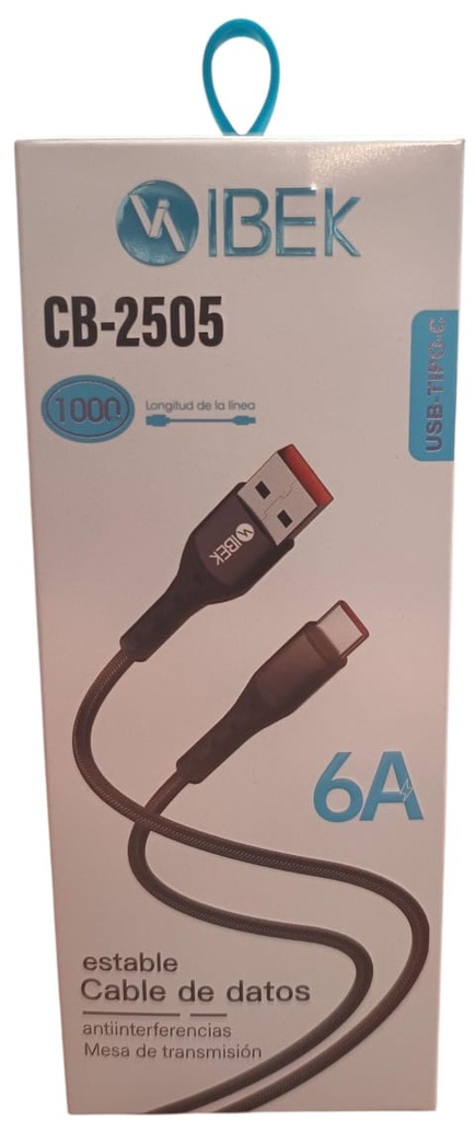 CABLE USB TYPE-C IBEK CB-2505
