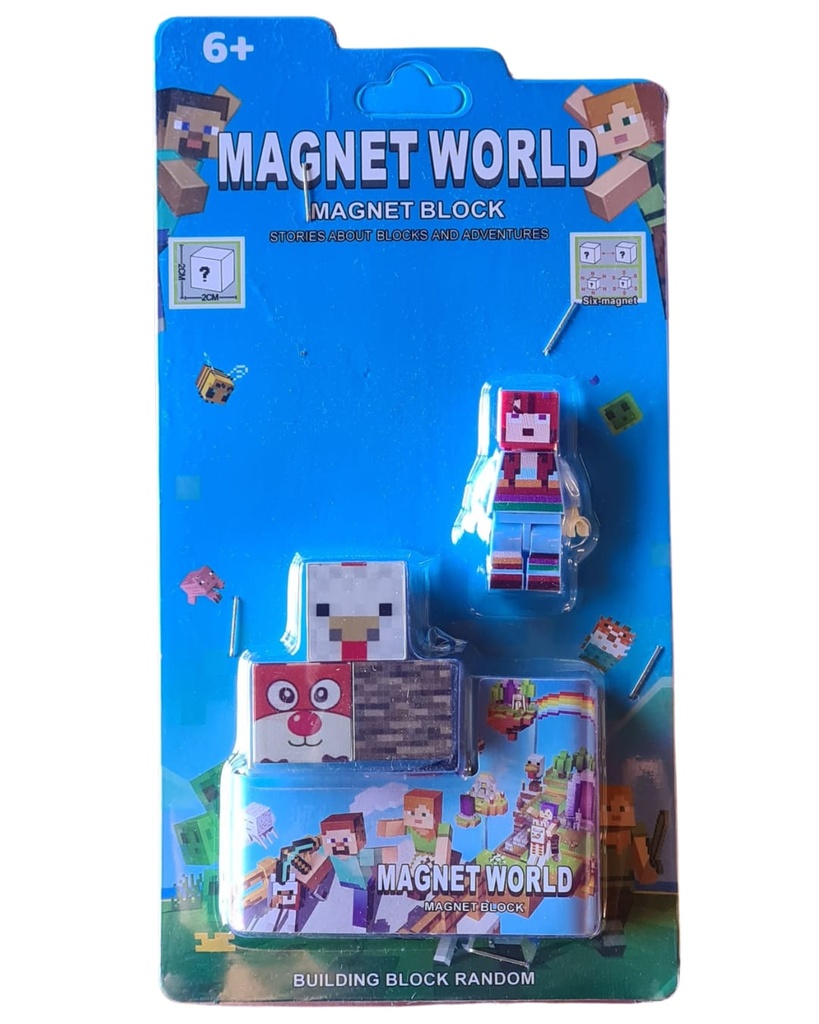 Cubos Imantados de Minecraft