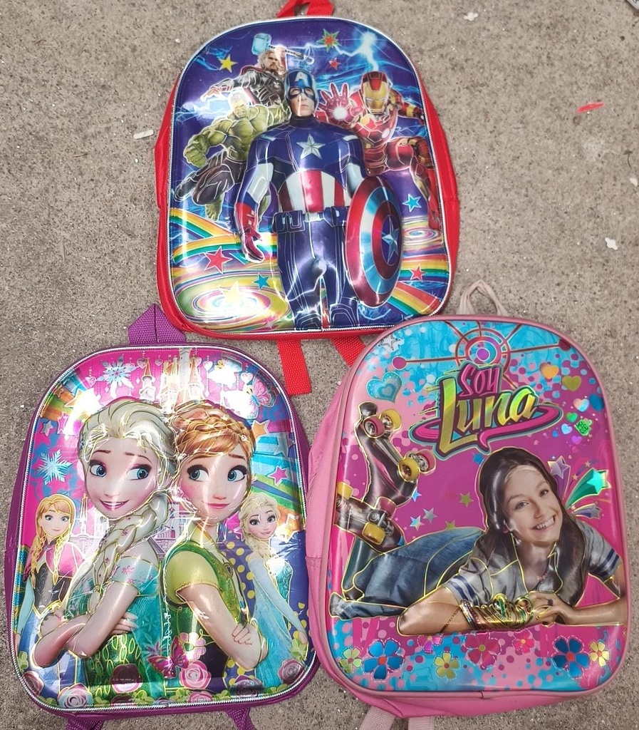 🔵Mochila 3D 1 Bolsillo Jardin