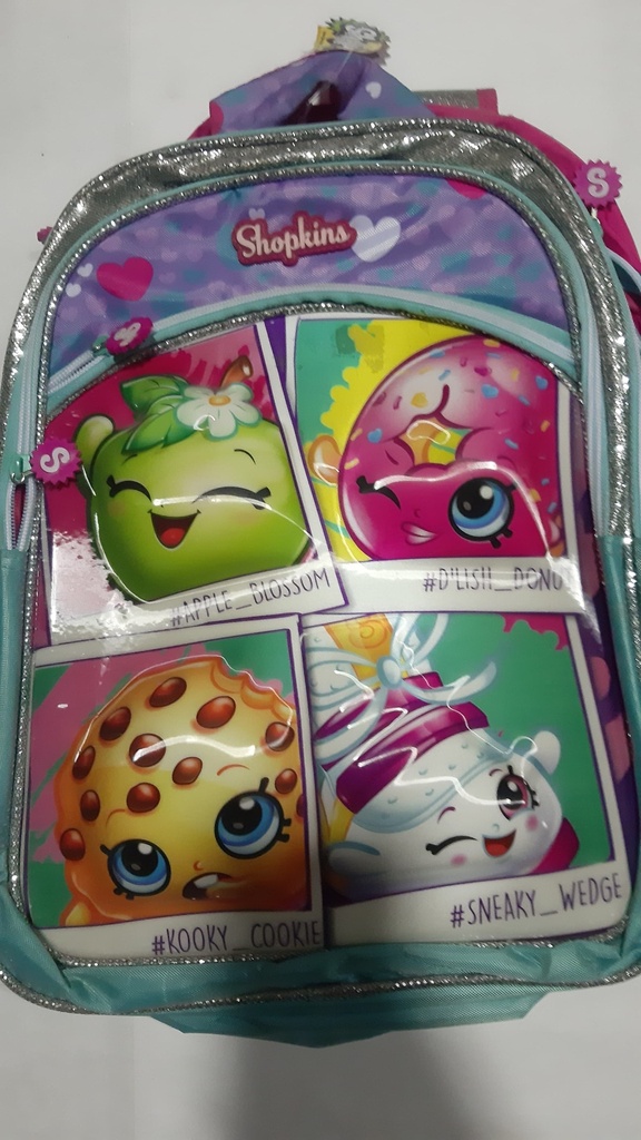 🔵Mochilas 3D Shopkins
