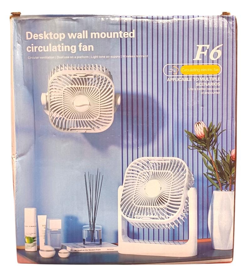 🔵VENTILADOR DE MESA F6