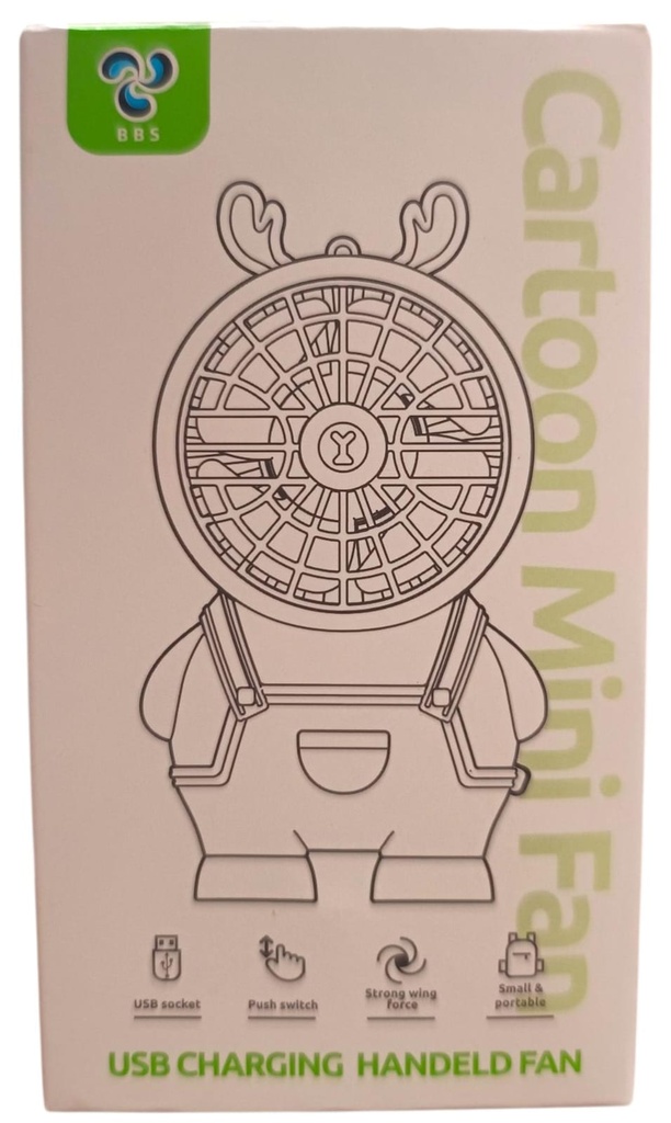 MINI VENTILADOR DE MANO Z12B O Z12