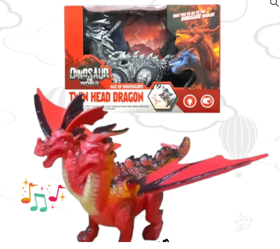 DINOSAURIO A PILA DINOSAUR THE WORLD