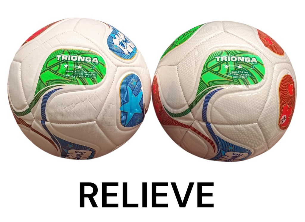 PELOTA TRIONDA MUNDIAL 2026 C/RELIEVE