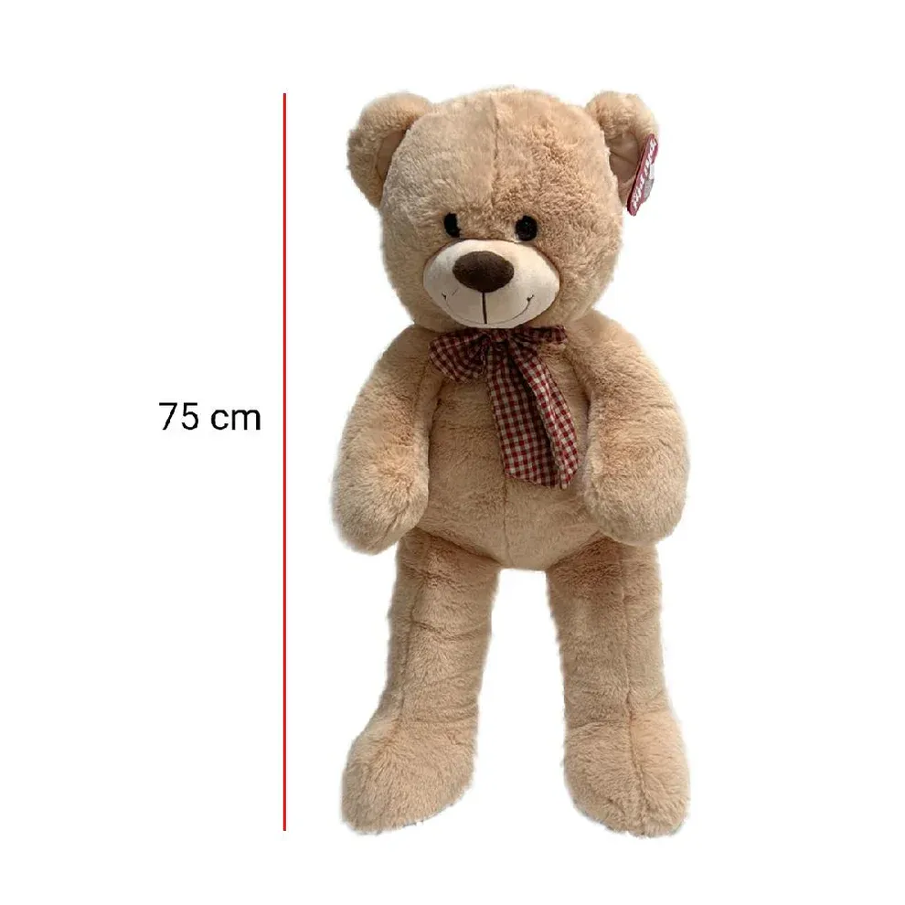 Oso c/Moño 75cm (Beige)