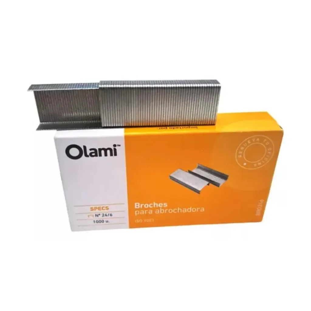 🔵BROCHES OLAMI 24/6 X1000UN