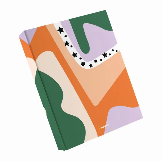 🔵CARPETA ESCOLAR NORPAC A4 2X40