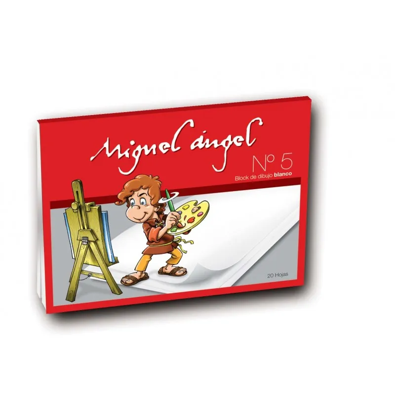 🔵BLOCK DE DIBUJO MIGUEL ANGEL BLANCO N°5