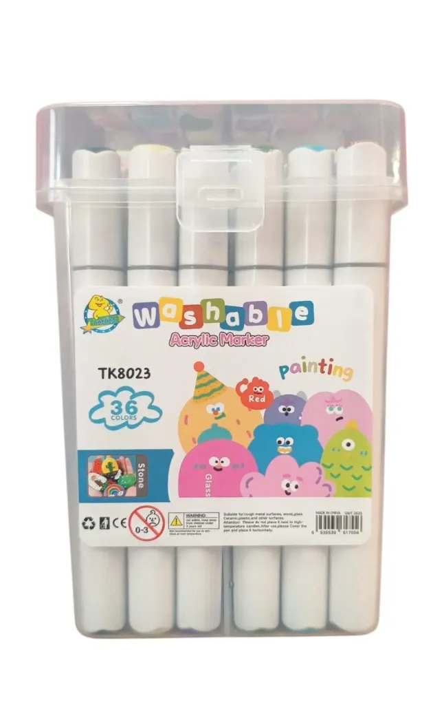 MARCADOR DOBLE WASHABLE X36