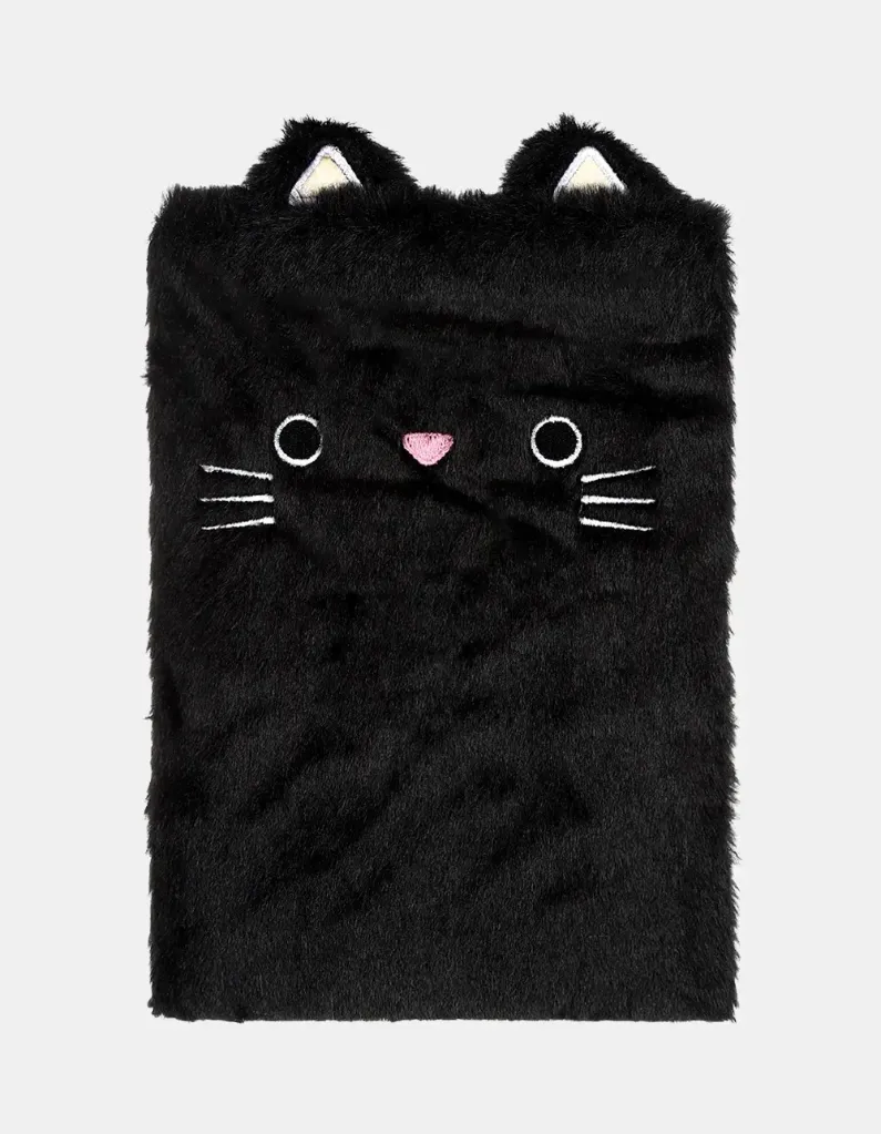 ANOTADOR PELUCIA GATO