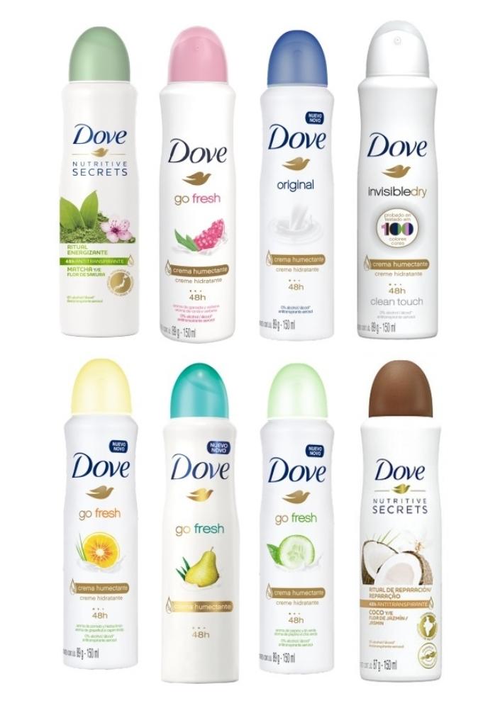 🔵Desodorante Aerosol Antitranspirante Dove Mujer