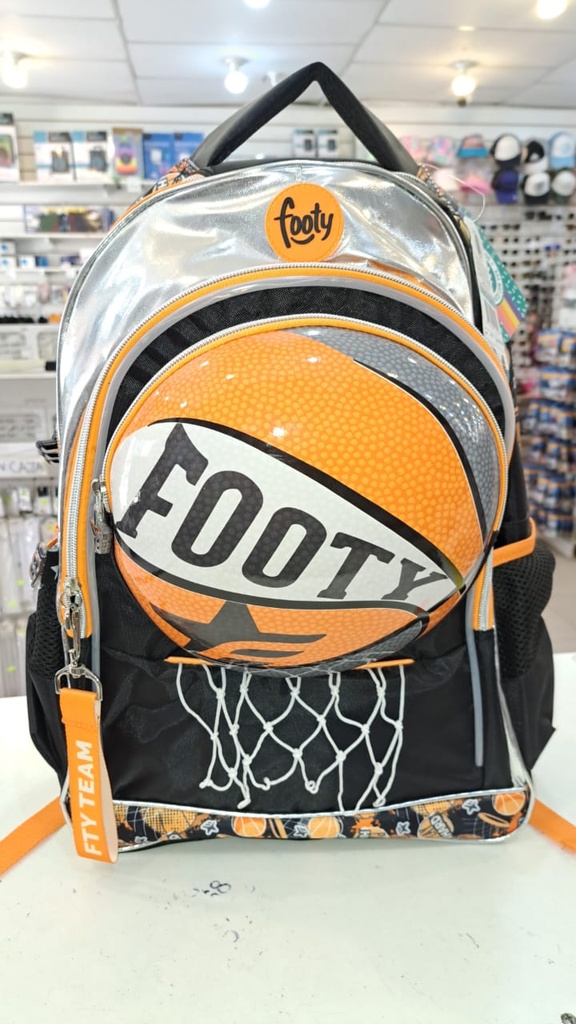 Mochila Footy 18 Basquet Con Luz