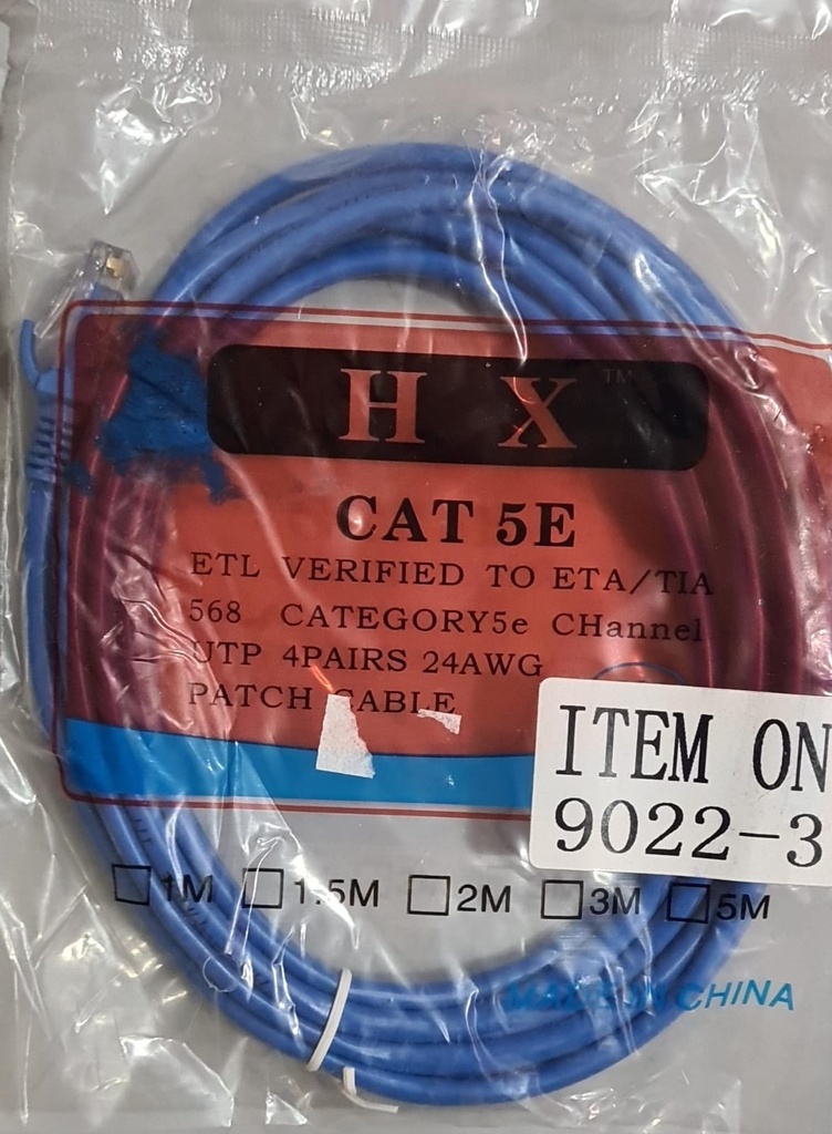 Cable Red Internet 3M