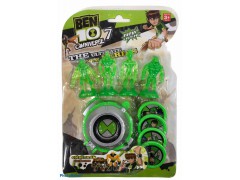 RELOJ BEN10 C/MUÑECO