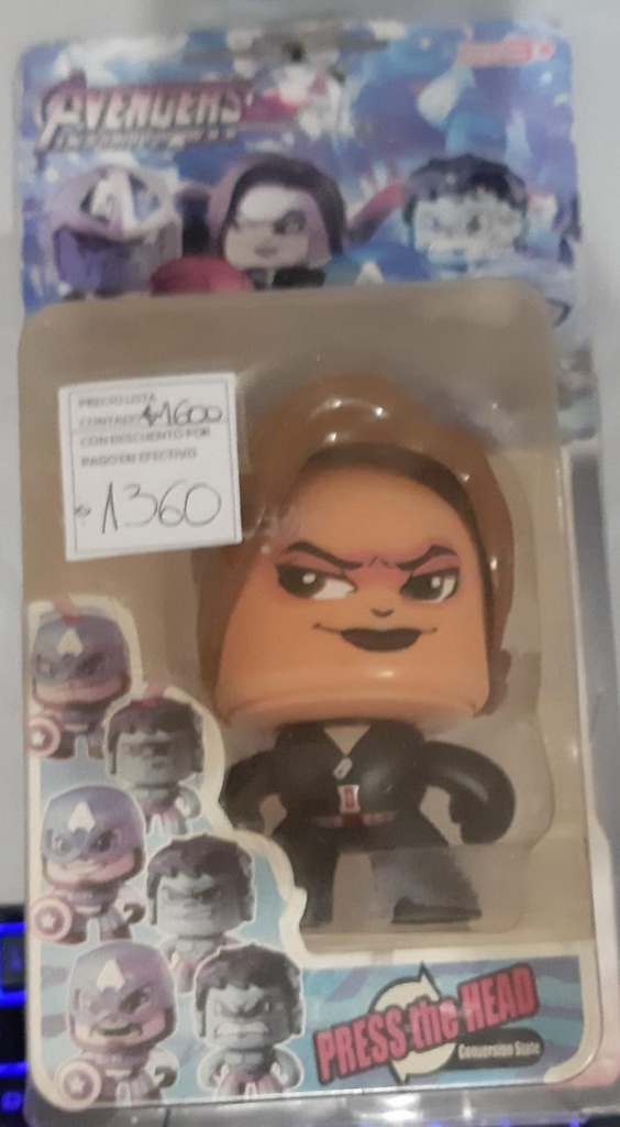 MUÑECO AVENGERS CABEZON DOS CARAS OFERTA!!