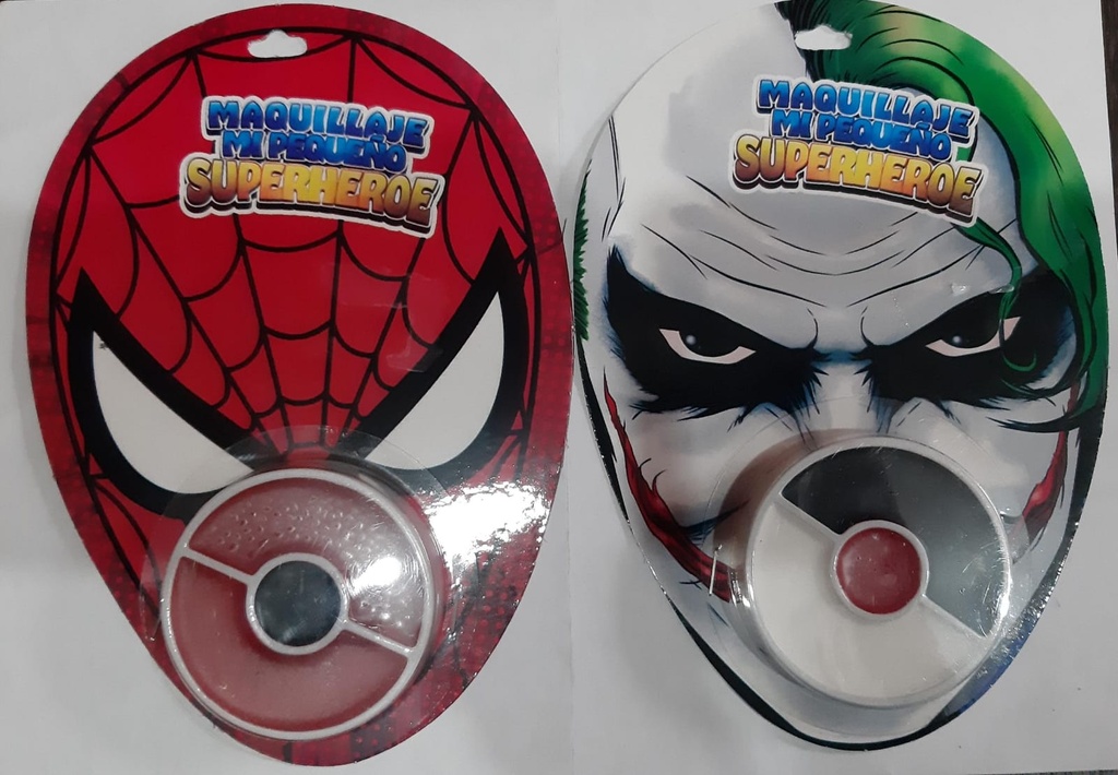 MAQUILLAJE MI PEQUEÑO SUPER HEROE