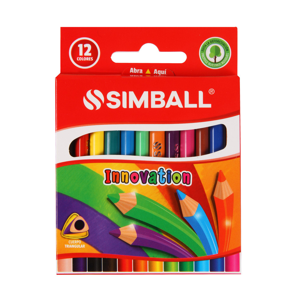 🔵Lapiz Simball Corto x12