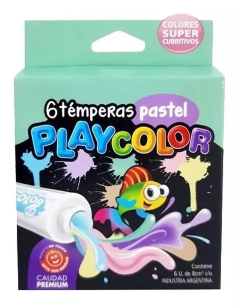 🔵Tempera PlayColor x6