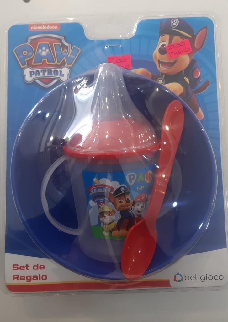 Set Bowl +Vaso Tomatetina Disney