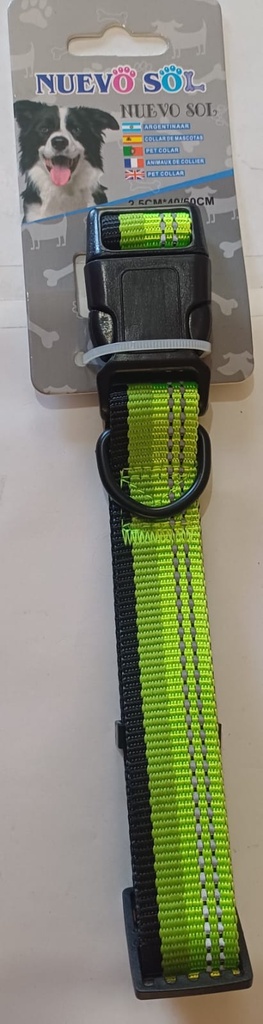 COLLAR REGULABLE 2,5CM*40/60CM
