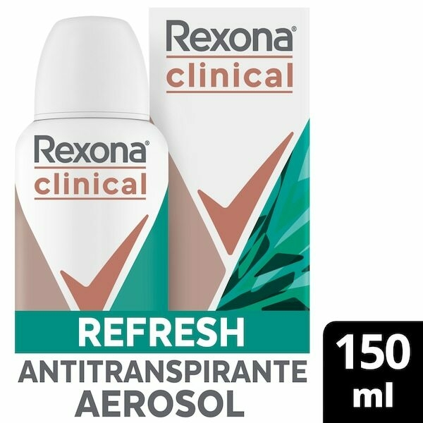🔵DESODORANTE REXONA CLINICAL AEROSOL X150ML