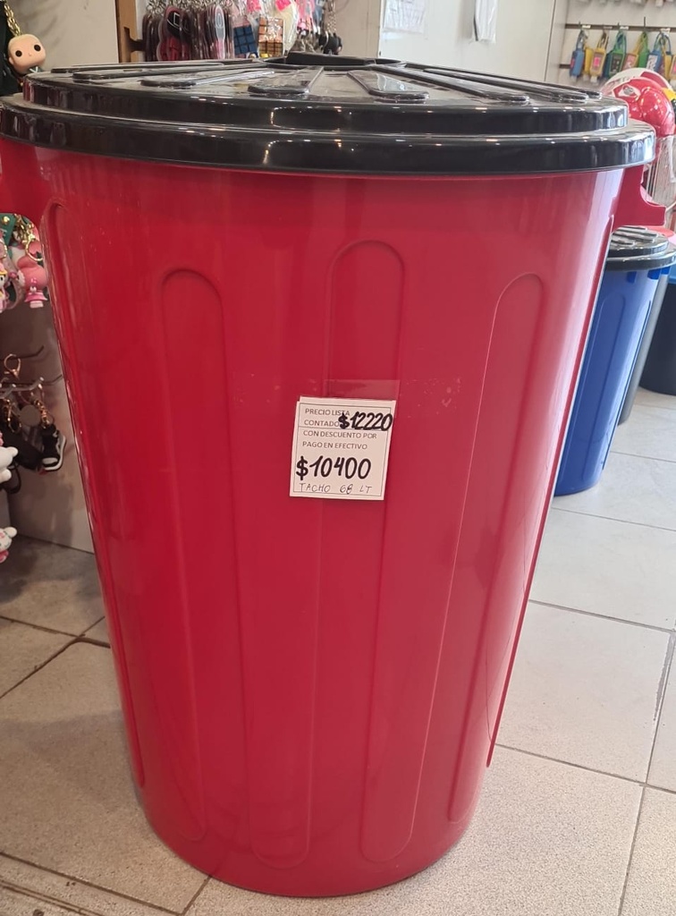 Tacho Basura 68lt Gemplast